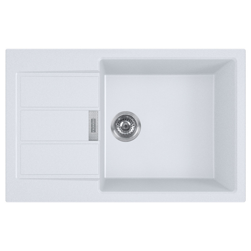 Мойка для кухни Franke Sirius 2.0 S2D 611-78 XL 78х50 см Tectonite белый 143.0621.338