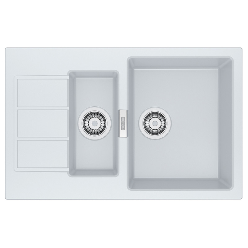 Мийка для кухні Franke Sirius S2D 651-78 78х50 см Tectonite білий 143.0632.390