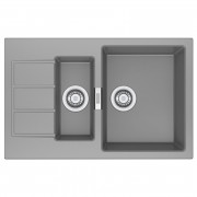 Мойка для кухни Franke Sirius S2D 651-78 78х50 см Tectonite серый 143.0632.391