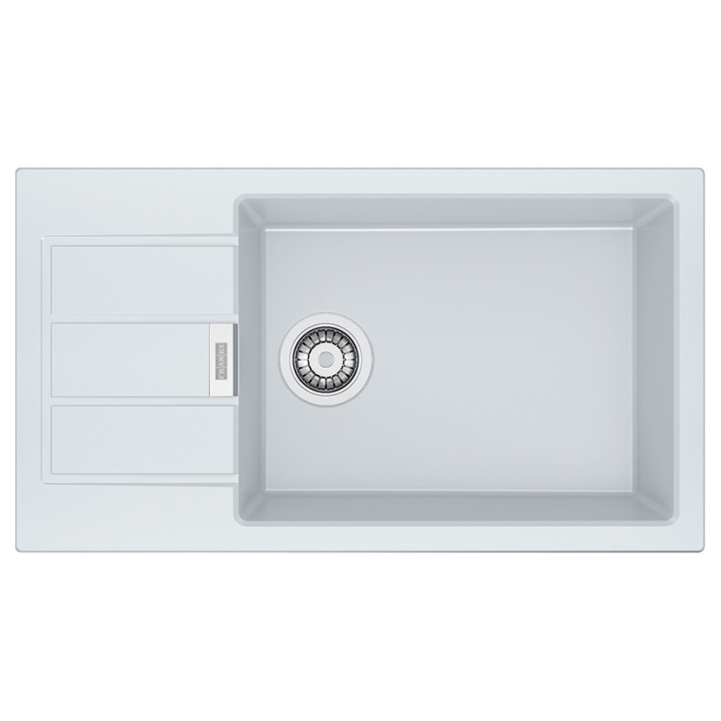 Мийка для кухні Franke Sirius S2D Slim 611-78 XL 78х43,5 см Tectonite білий 143.0627.387