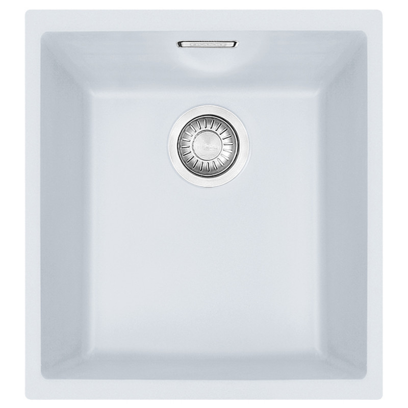 Мийка для кухні Franke Sirius SID 110-34 36,5х44 см під стільницю Tectonite білий 144.0649.550