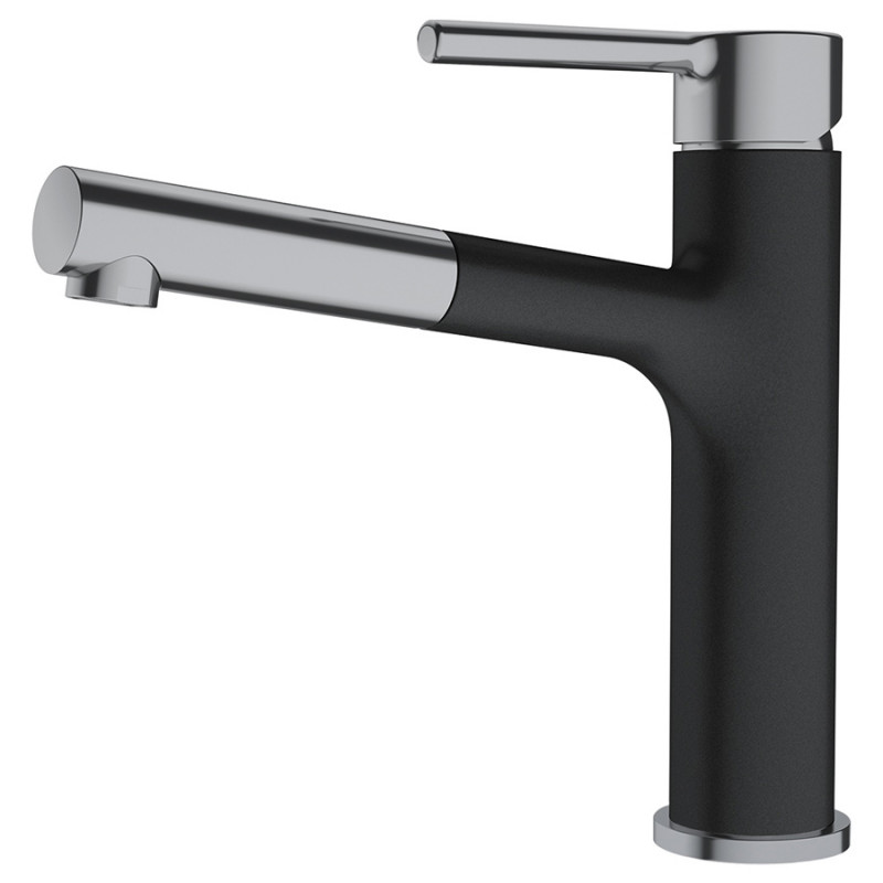 Змішувач для кухні Franke Centro з лійкою що висувається онікс 115.0621.546