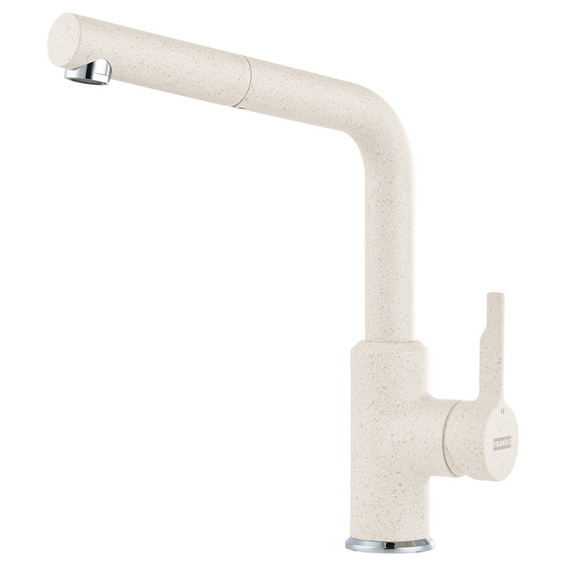 Смеситель для кухни Franke Urban с выдвигающейся лейкой ваниль 115.0595.084