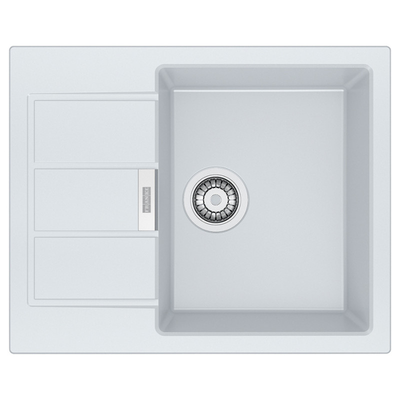 Мийка для кухні Franke Sirius S2D 611-62 62х50 см Tectonite білий 143.0627.382