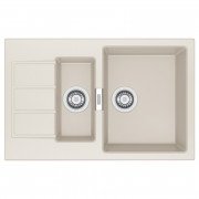 Мийка для кухні Franke Sirius S2D 651-78 78х50 см Tectonite маскарпоне 143.0632.389
