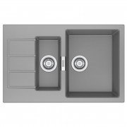 Мойка для кухни Franke Sirius S2D 651-78 78х50 см Tectonite серый 143.0632.391