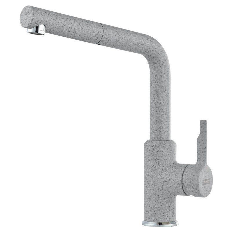 Смеситель для кухни Franke Urban с выдвигающейся лейкой серый камень 115.0595.089