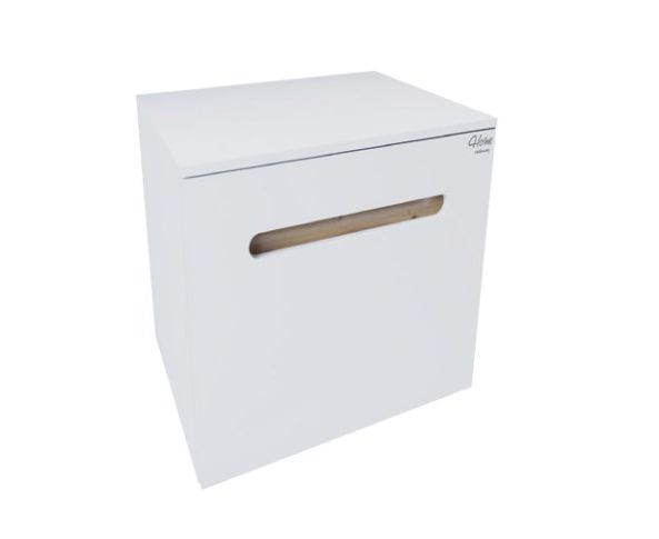 Шкафчик для ванны подвесной Radaway Laura 60 ДСП/МДФ белый глянец M11060-01-01