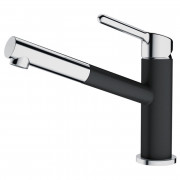 Смеситель для кухни Franke Orbit Pull Out с выдвижной лейкой оникс 115.0623.057