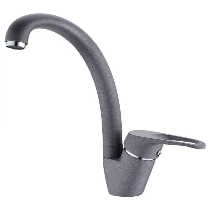 Смеситель для кухни Franke Vega однорычажный серый камень 115.0622.965