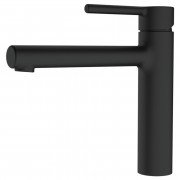 Змішувач для кухні Franke Centro одноважільний чорний матовий 115.0621.613