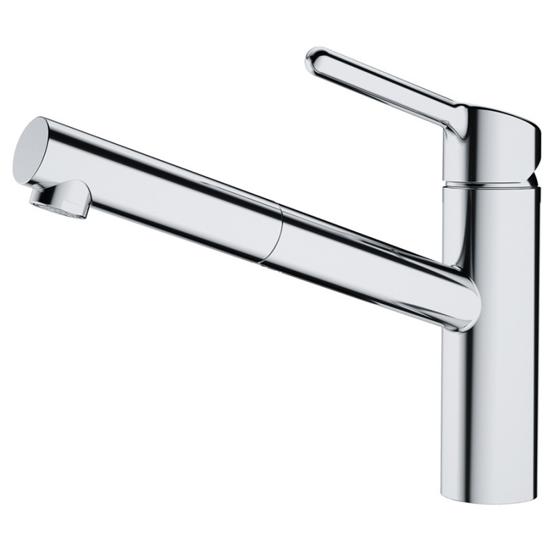 Смеситель для кухни Franke Orbit Pull Out с выдвижной лейкой хром 115.0623.055