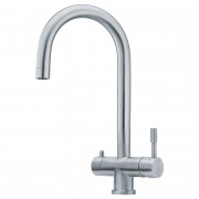 Смеситель для кухни Franke EOS Clear Water для водопроводной и фильтрованной воды нержавеющая сталь 120.0179.979