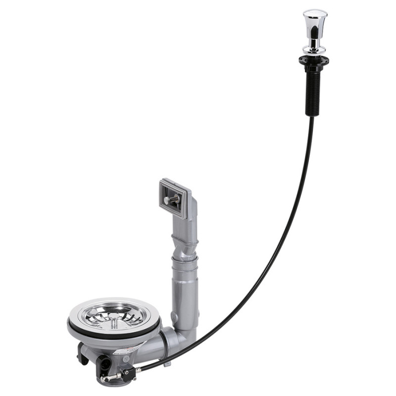 Вентиль-ексцентрик з переливом для кухонних мийок Franke нержавіюча сталь 0330574 