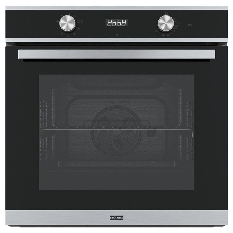 Духовой шкаф Franke Smart FSM 86 H XS 71 л электрический черное стекло/нержавеющая сталь 116.0605.990