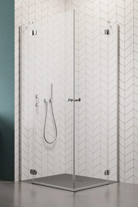 Душова кабіна Radaway Torrenta KDD розстібна 80 L×100 R см хром/прозоре скло 132273-01-01R