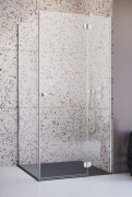 Душевая кабина Radaway Torrenta KDJ распашная правая 100х90 см хром/прозрачное стекло 132246-01-01R