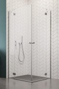 Душевая кабина Radaway Torrenta KDD распашная 80 L×90 R см хром/прозрачное стекло 132777-01-01R