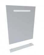 Зеркало в ванную комнату Radaway Laura 60x75 см c LED подсветкой и полочкой D2101-6075