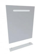 Зеркало в ванную комнату Radaway Laura 60x75 см c LED подсветкой и полочкой D2101-6075