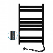 Электрический полотенцесушитель Navin Largo 500х800 Digital правый окрашенная сталь черный муар 12-244052-5080