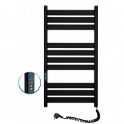 Электрический полотенцесушитель Navin Largo 500х1000 Digital правый окрашенная сталь черный муар 12-244052-5010