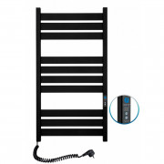 Электрический полотенцесушитель Navin Largo 500х1000 Digital левый окрашенная сталь черный муар 12-244152-5010