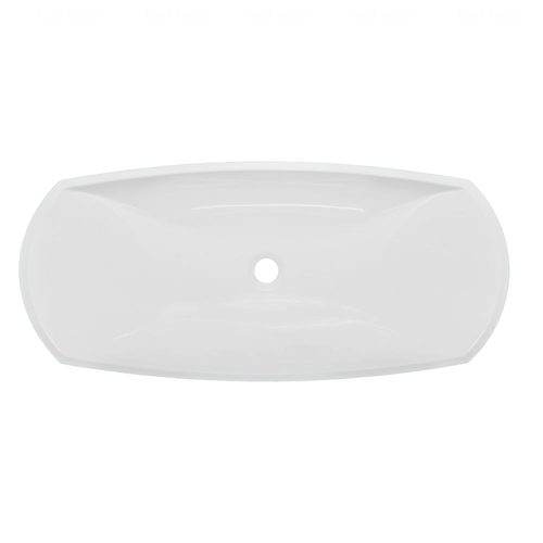 Раковина для ванной Fancy Marble Quant 79,5х39,5 см искусственный камень белый матовый 7606103