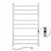 Рушникосушарка електрична Navin Класик Квадро 500х800 Digital ліва пофарбована сталь білий 12-116152-5080