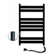Электрический полотенцесушитель Navin Largo 500х800 Digital правый окрашенная сталь черный муар 12-244052-5080