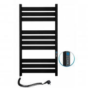 Рушникосушарка електрична NAVIN Largo 500х1000 Digital ліва пофарбована сталь чорний муар 12-244152-5010