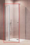 Душевая дверь Radaway Eos II KDJ 120х195 см распашная левая хром/прозрачное стекло 13799424-01L