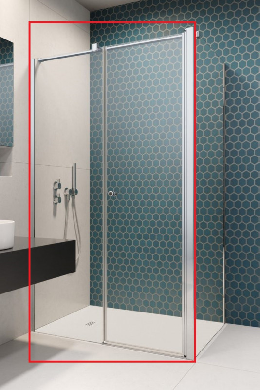 Душові двері Radaway Eos KDS II 90х195 см ліва хром/прозоре скло 13799481-01L