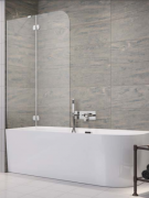 Шторка для ванны Radaway Torrenta PND II 120х150 см левая профиль хром стекло прозрачное 12011203-101L