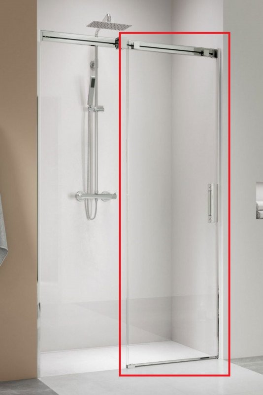 Створення душових дверей Radaway Espera Pro  DWJ розсувна 53.5х200 см ліва хром/прозоре скло 10090100-01-01L