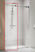 Неподвижный элемент душевой двери Radaway Espera Pro DWJ 46х200 см левый хром/прозрачное стекло 10091100-01-01L