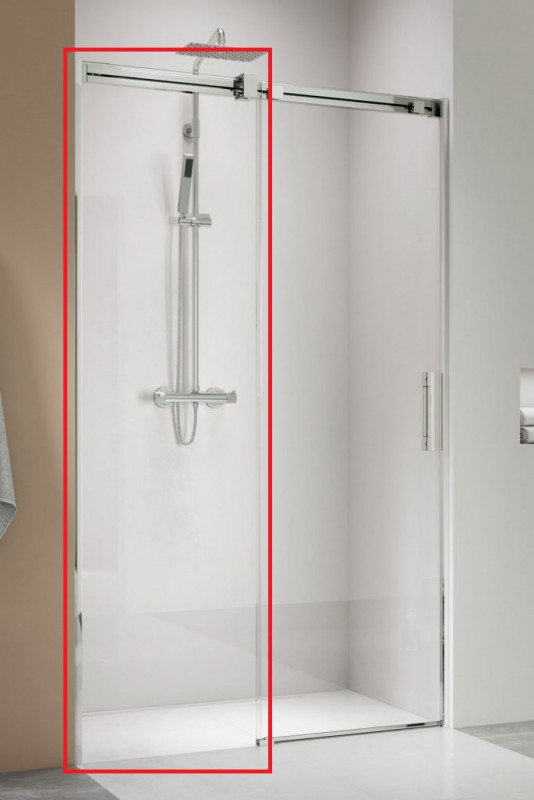 Неподвижный элемент душевой двери Radaway Espera Pro DWJ 56х200 см левый хром/прозрачное стекло 10091120-01-01L