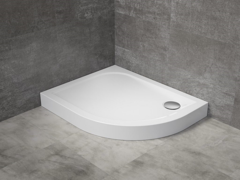 Душовий піддон Radaway Delos E Compact 100x80 см білий SDE1080-05L