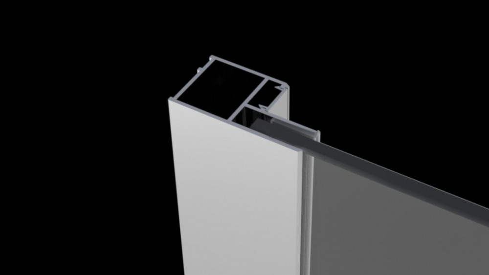 Розширювальний профіль Radaway Idea Black KDD 110 R +20 мм чорний P01-ID-KDD-110R-54