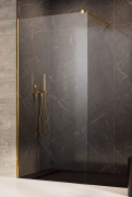 Стенка душевая фронтальная Radaway Modo New Gold II 85 золото/прозрачное стекло 389085-09-01