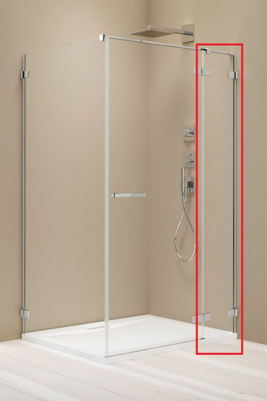 Неподвижный элемент душевой двери Radaway Arta KDJ II 52.7х200 см правый хром плюс/прозрачное стекло 1386046-03-01R