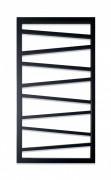 Полотенцесушитель водяной Genesis-Aqua Genesis Light 120x53 см черный GA-4903