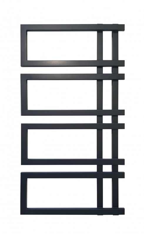 Електричний сушка для рушників Genesis-Aqua Enzo 80х53 см чорний GA-4404