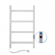 Рушникосушарка електрична NAVIN Nordic 500х800 Digital ліва пофарбована сталь білий білий оксамит 12-841152-5080