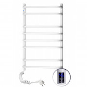 Электрический полотенцесушитель Navin Симфония 480х800 левый сенсор с таймером окрашенная сталь белый 12-009133-4880