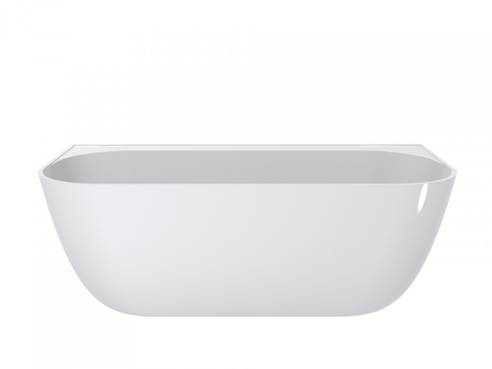 Ванна зі штучного каменю Fancy Marble Maddalena 174,9х85 см білий 91175001