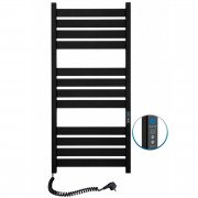 Электрический полотенцесушитель Navin Largo 500х1200 Digital левый окрашенная сталь черный муар 12-244152-5012