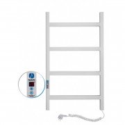 Электрический полотенцесушитель Navin Nordic 500х800 Digital правый окрашенная сталь белый бархат 12-841052-5080