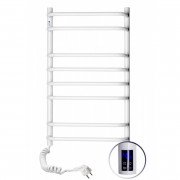 Электрический полотенцесушитель Navin Симфония 480х800 левый сенсор с таймером окрашенная сталь белый 12-009133-4880