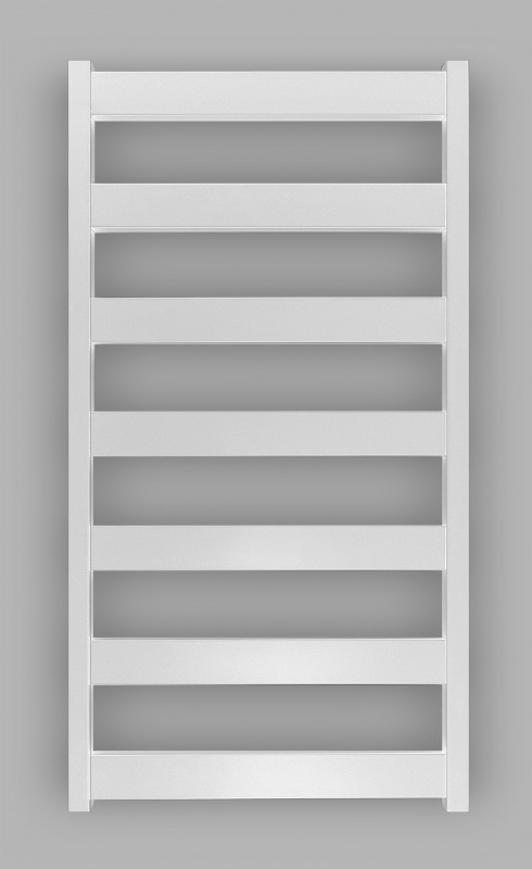 Сушка для рушників водяна Genesis-Aqua Bull 80x53 см нержавіюча сталь білий GA-30011